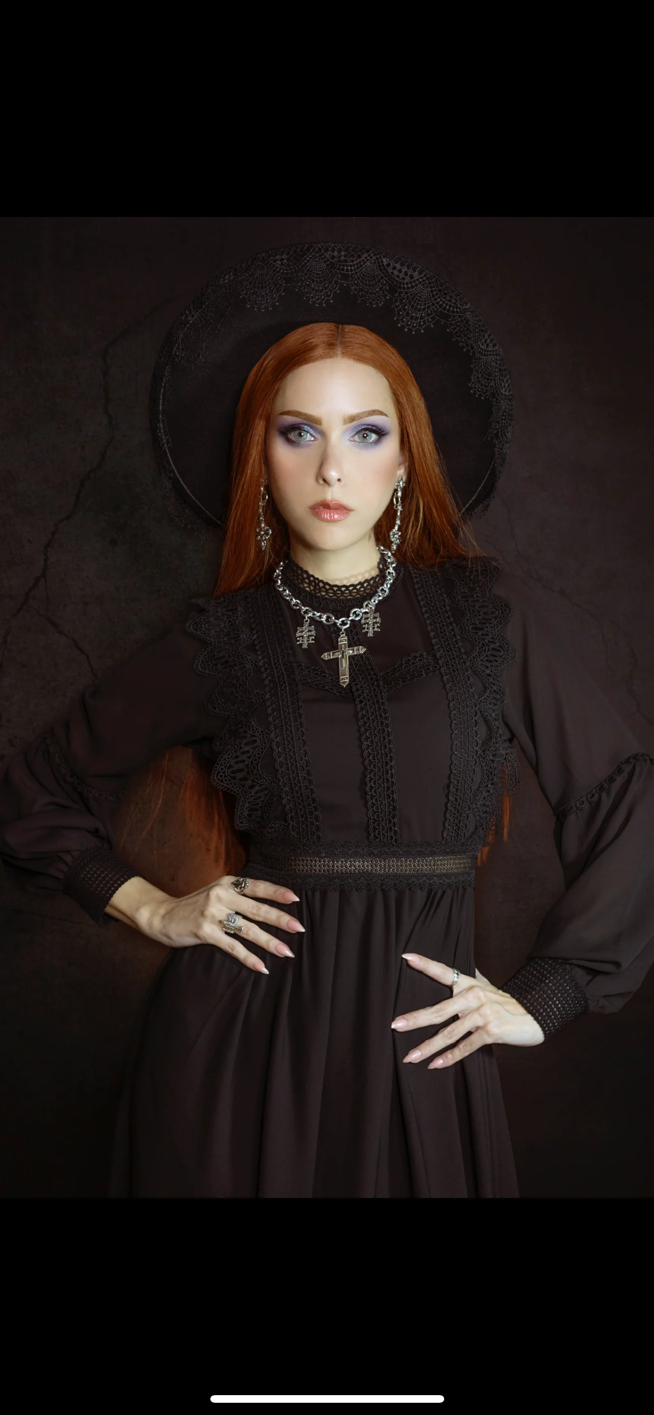 Agatha - Lightweight boho witchy dress - READY TO SHIP - Image 8