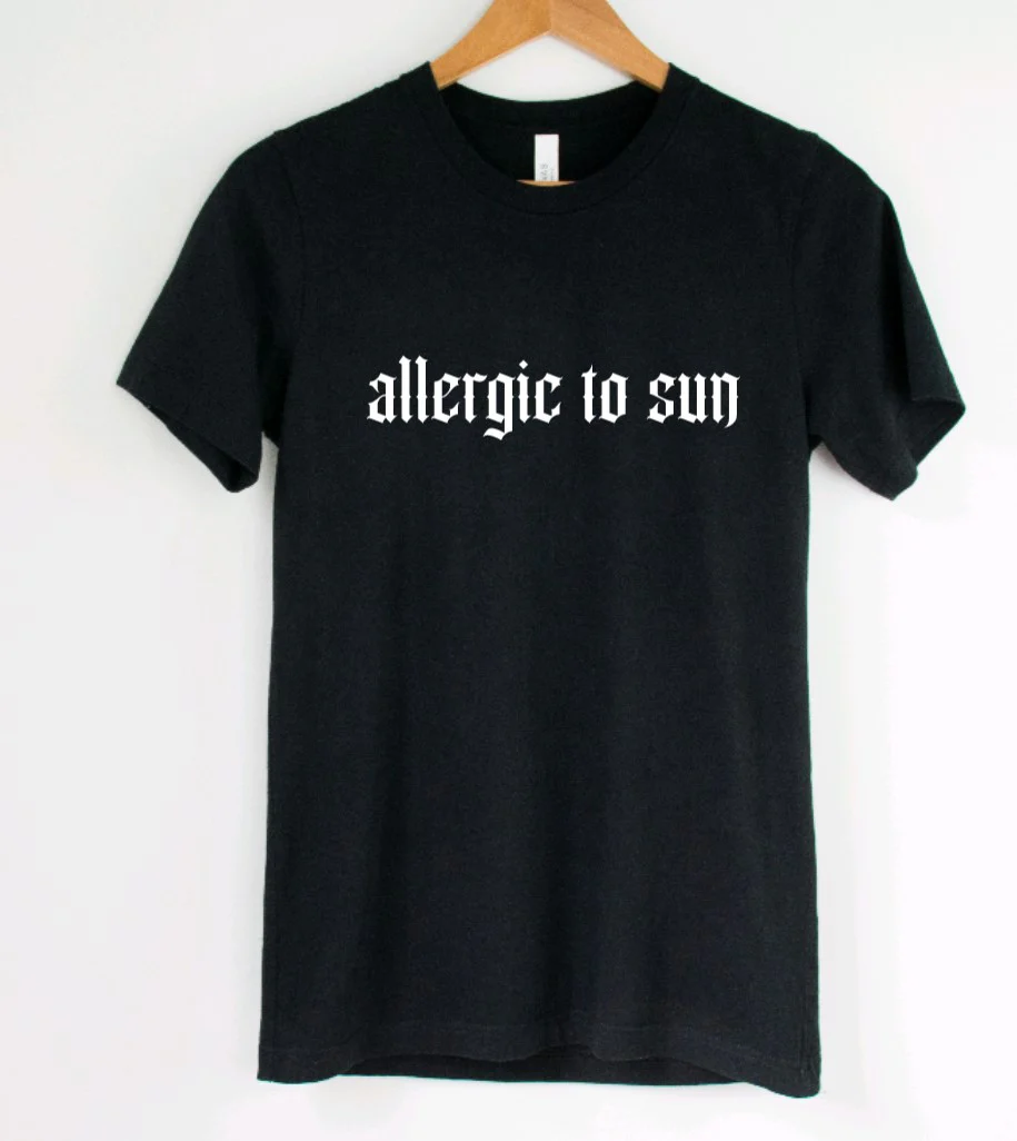 Allergic to sun T-Shirt