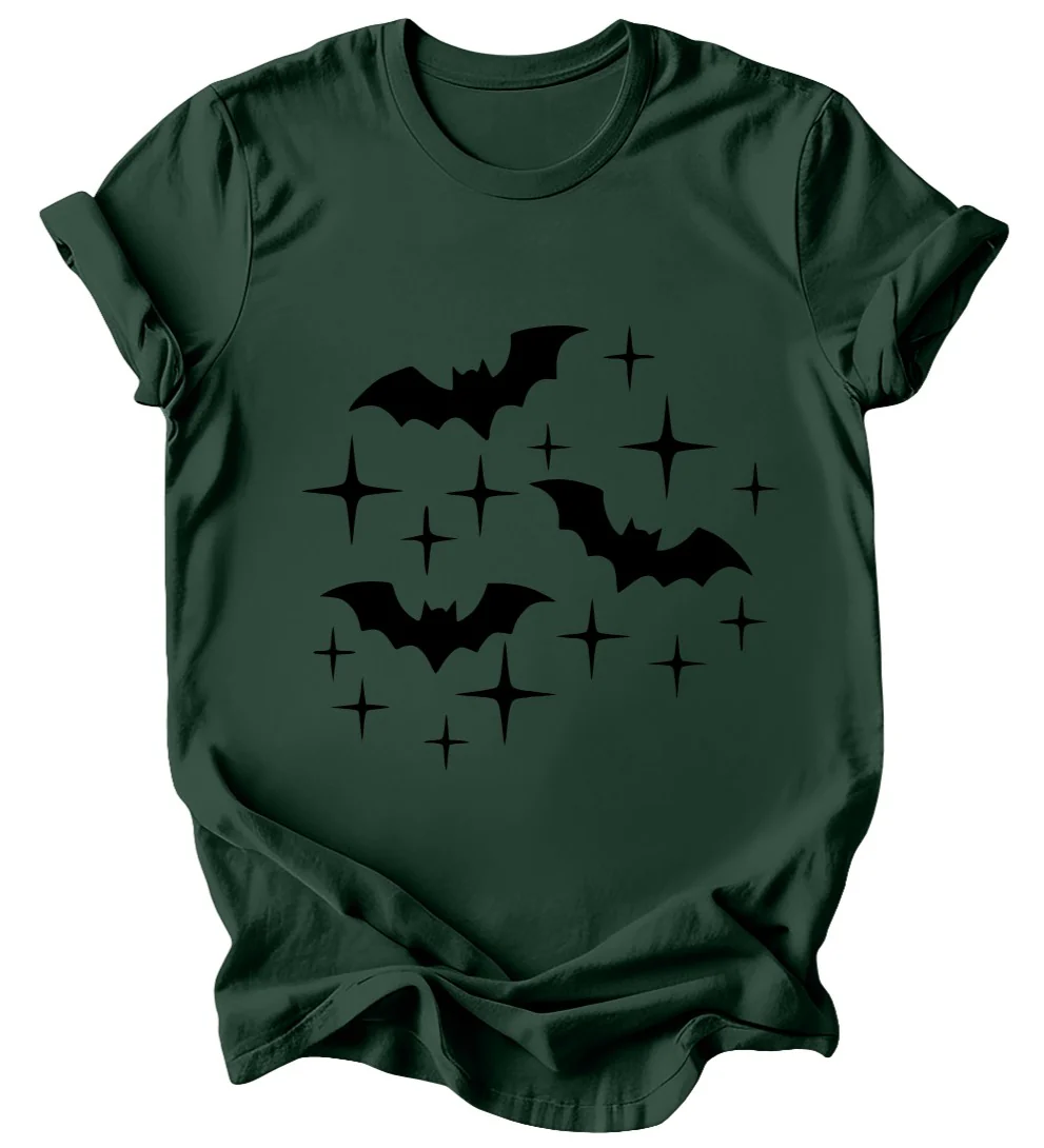 Bats & Twinkles - Burgundy or Emerald T-Shirt