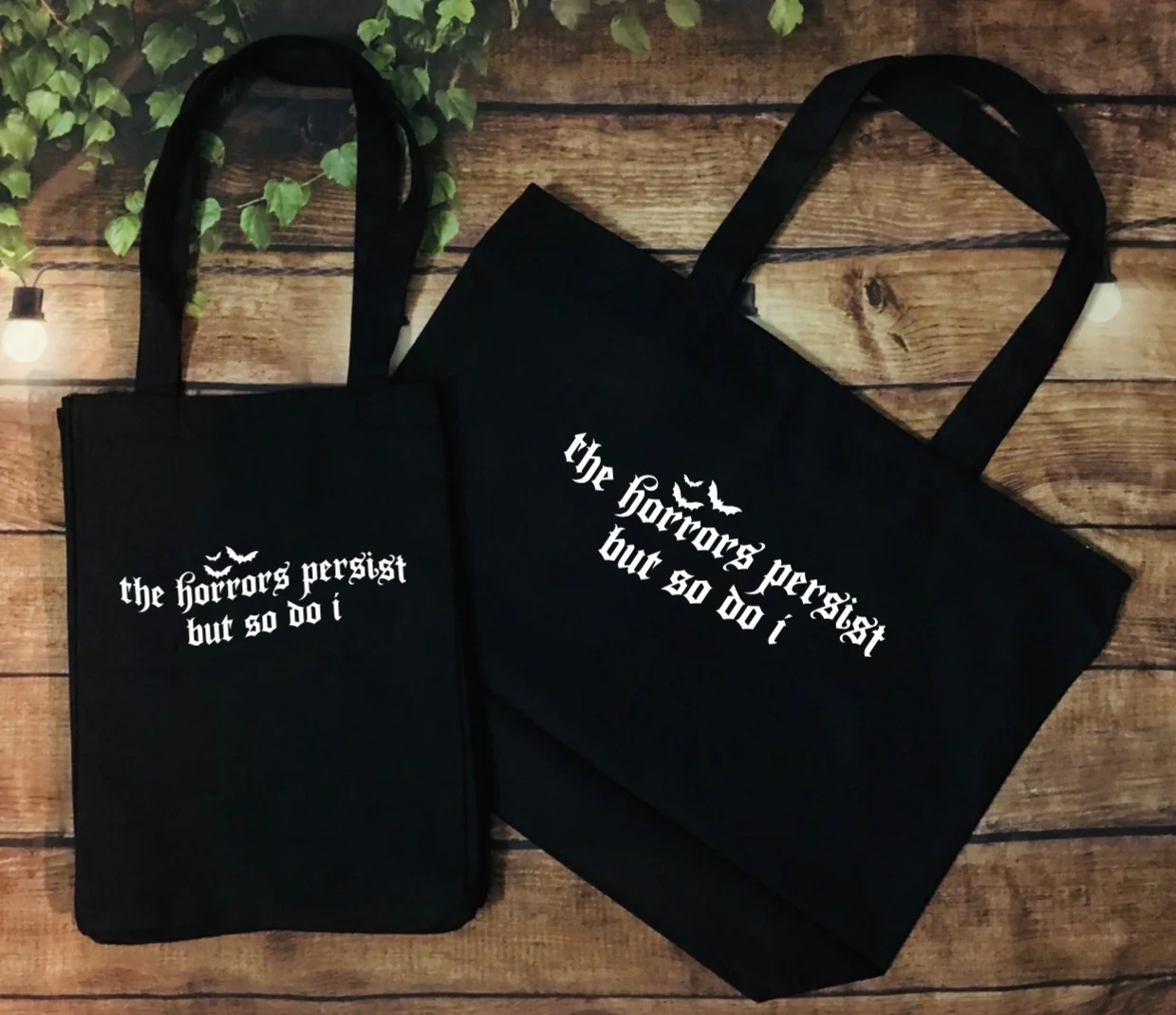 Beach Bag and Tote - the horrors persist but so do i