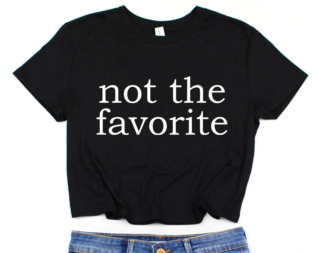 Cropped T-Shirt - not the favorite