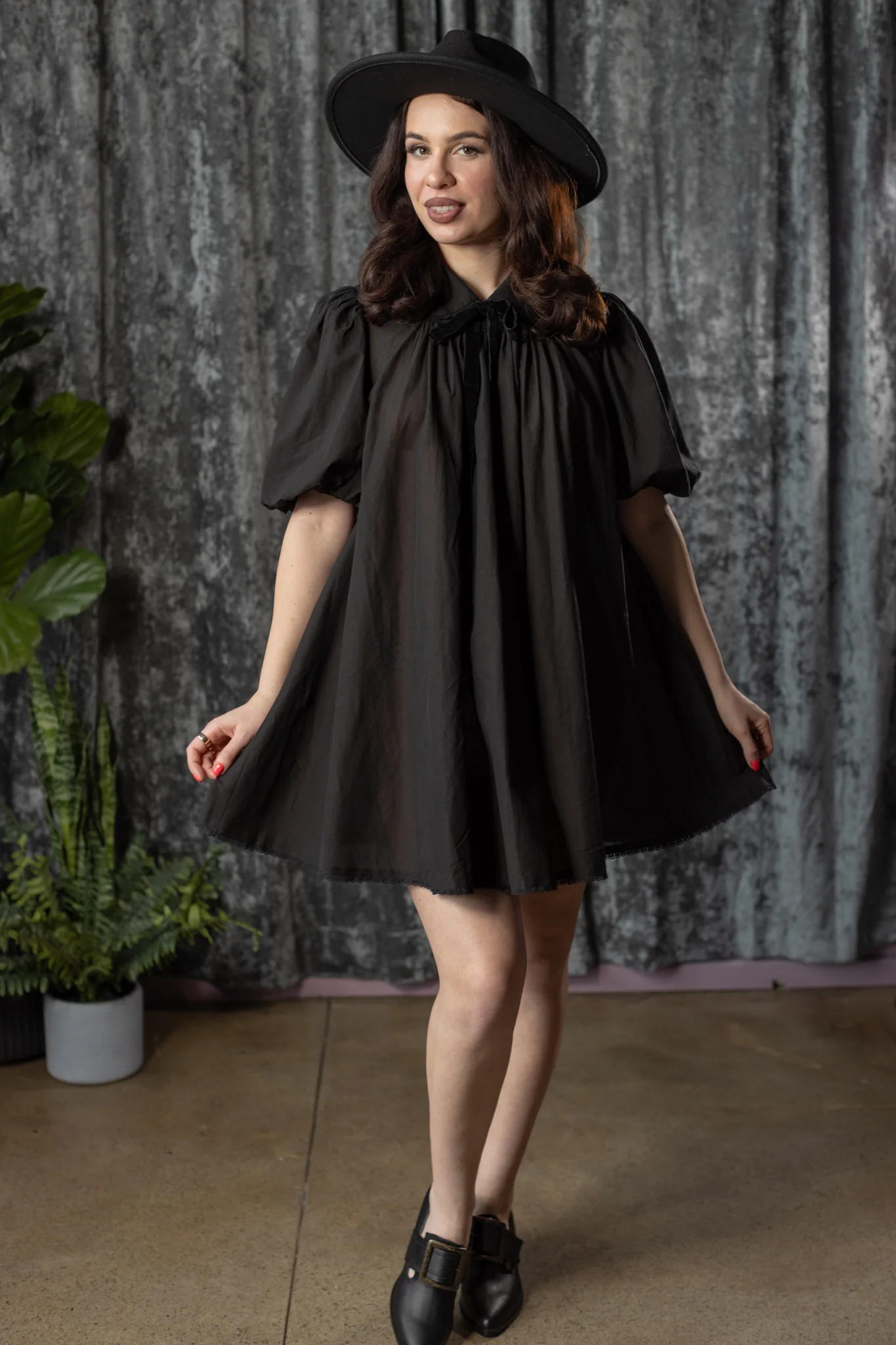 SYBIL - Linen mini tent dress - READY TO SHIP - Image 3