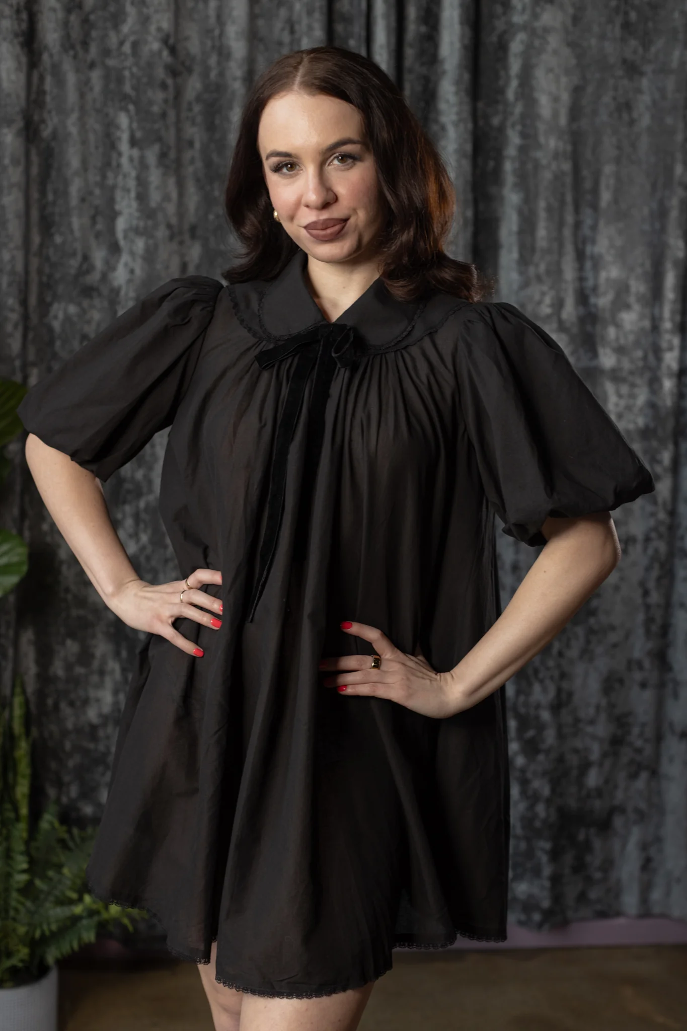 SYBIL - Linen mini tent dress - READY TO SHIP - Image 4