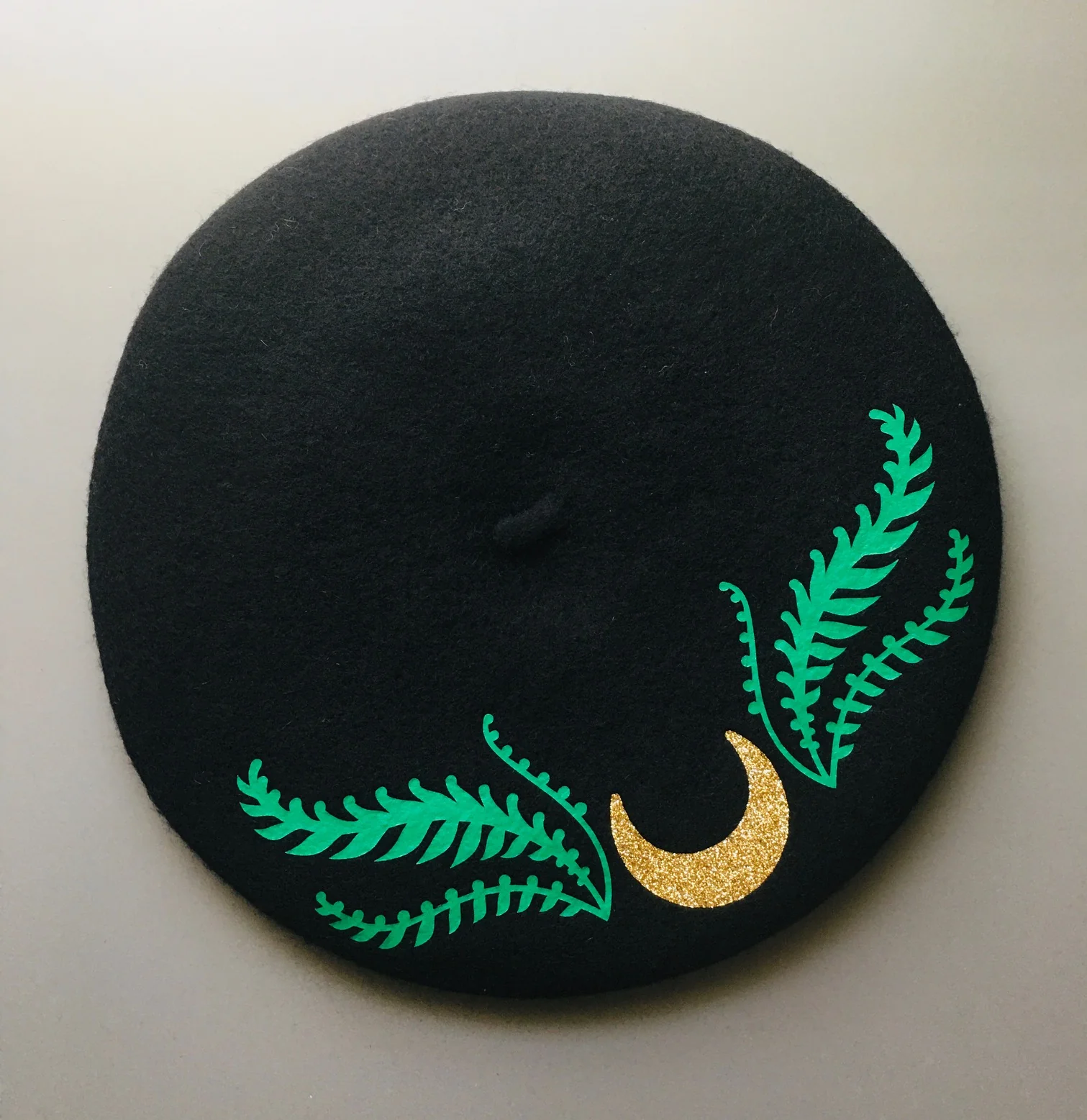 Vegan Beret - Fern Moon
